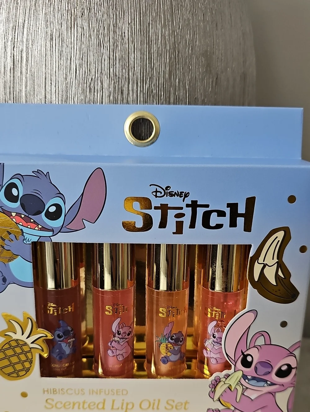 Disney Stitch Scented Lip Oil Set